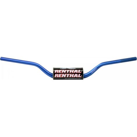 Manillar Renthal Fatbar MX de 28,6 mm azul KTM High 1.1/8 con esponja