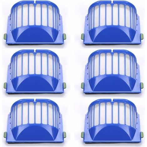 6 Pièces Filtres de Remplacement pour Roomba 500 600 Série