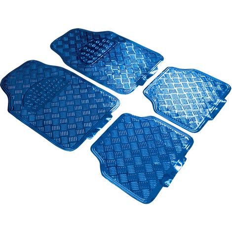 SET TAPPETI NEPI BLU 2,9 KG ALLUM. + PVC