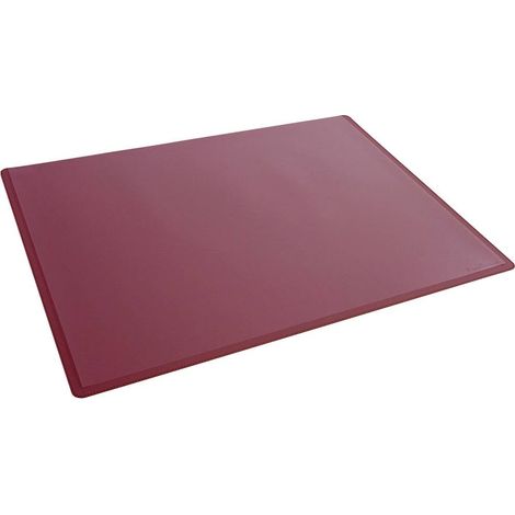 Durable 722203 Sous-main rouge, transparent (l x H) 53 cm x 40 cm