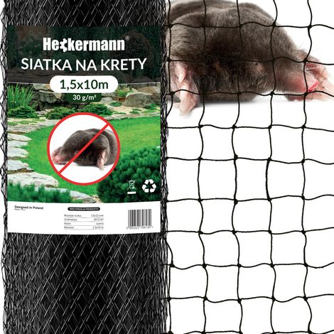Red de malla Heckermann 1,5 x 10 m 30 g/m²