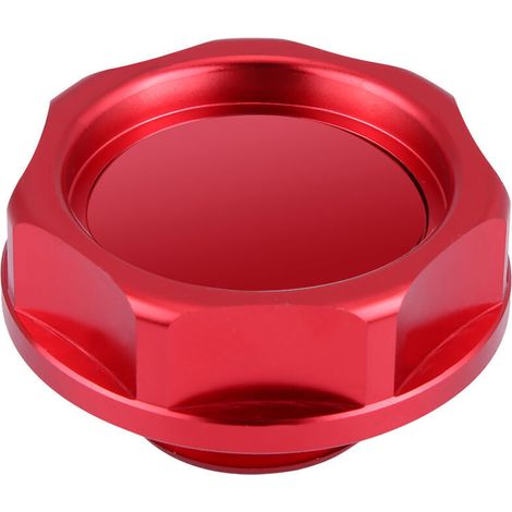 Öleinfülldeckel aus Aluminiumlegierung, Kraftstofftank (rot) (1/4)