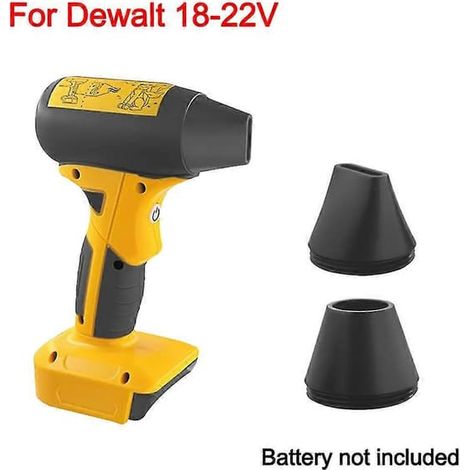 Mini souffleur Jet-Dry portatif sans fil, souffleur de poussière sans balais, multifonctionnel, 4 modes, aspirateur d'air électrique pour Dewalt (1/3)