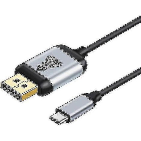 Câble Thunderbolt 3, USB-C vers DP Type-C vers DisplayPort 4K 60 Hz - YKY1 (1/5)