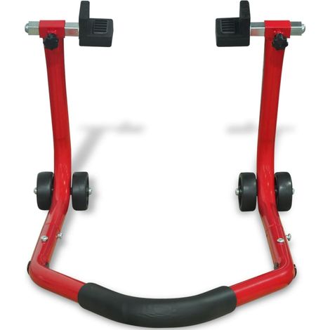 Béquille arrière de moto Rouge (1/5)