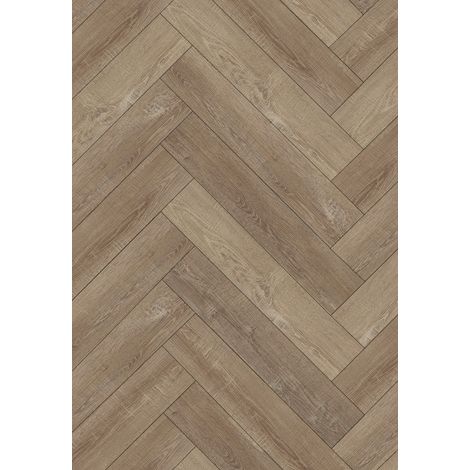 Échantillon de panneau en vinyle cèdre 635 x 127 mm SPC 6,5 mm, sous-couche IPEX 1,5 mm, 4 V-Fuge, Chêne - F1167-S (1/2)