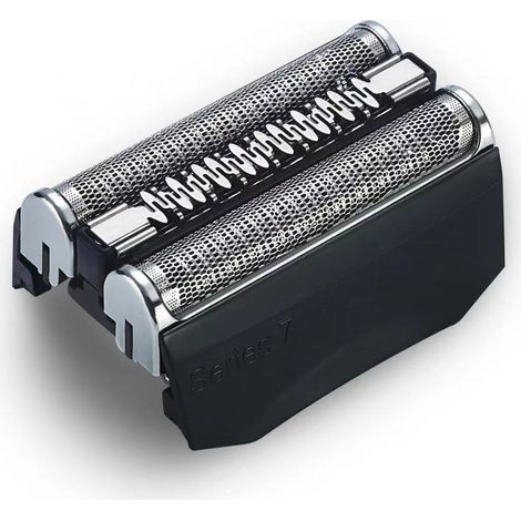 Ersatzscherkopf (schwarz) für ältere Braun Rasierer der Serien 7, 720, 740s, 760cc, 790cc und 799cc. (1/5)