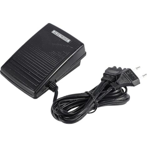 CREA Foot Control With Power Cord Pedal Control Eu Plug 200-240v Black