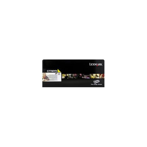 LEXMARK C-770/772 Cartucho Amarillo Alto Rendimiento Retornable
