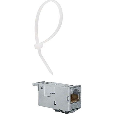 HAGER VZ314RJ VU603NWH-MODULO DI MONTAGGIO RJ45 E-DAT CAT 6A