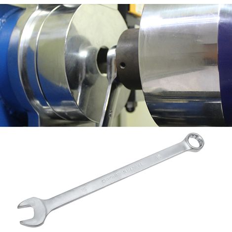 Satz mit 12 verlängerten Doppel-Schlüsseln von 6 bis 19 mm für die professionelle Reparatur von Motorrädern, Autos und LKWs - Doppel-Schlüssel in Industriequalität. (1/5)
