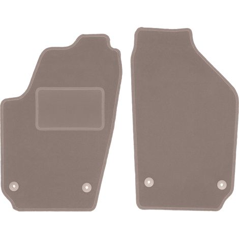 Tapis avant beiges pour : Seat Ibiza III 6L à hayon (2002-2008)