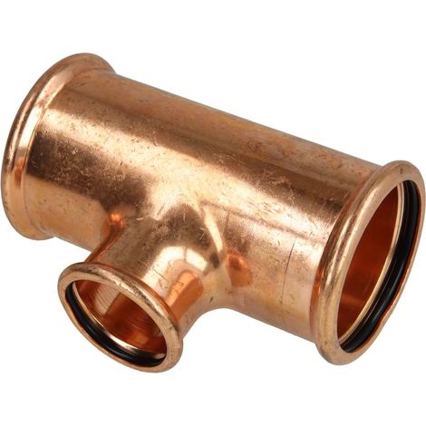 Attacco di rame ridotto 54 x 35 x 54 mm F/F/F contorno m