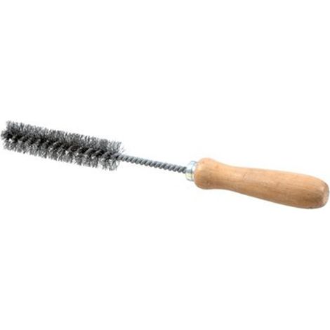 Brosse de nettoyage de tuyaux en acier OSBORN avec manche en bois et diamètre Ø 25 mm