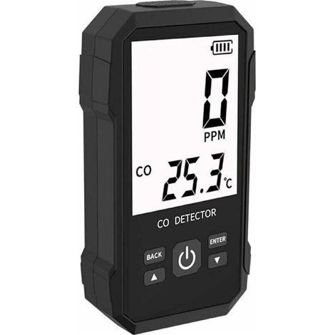 Détecteur Monoxyde Carbone Analyseur Gaz Combustible Portable Détecteur Fuite Gaz Naturel Multifonction Alarme À Réponse Rapide Détecteur Fuite Gaz Portable Alarme Détecteur Co,de (1/4)