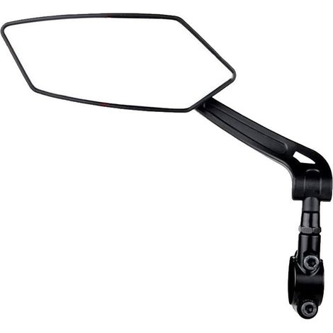 1 Paire Retroviseur Moto Embout de Guidon, Universel Réglable Rétroviseurs Latéraux de Moto, Moto Miroir Compatible (1/3)