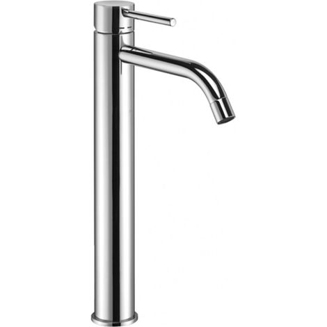 Rubinetto miscelatore monocomando per lavabo prolungato serie light  Senza piletta  Rubinetteria paffoni spa