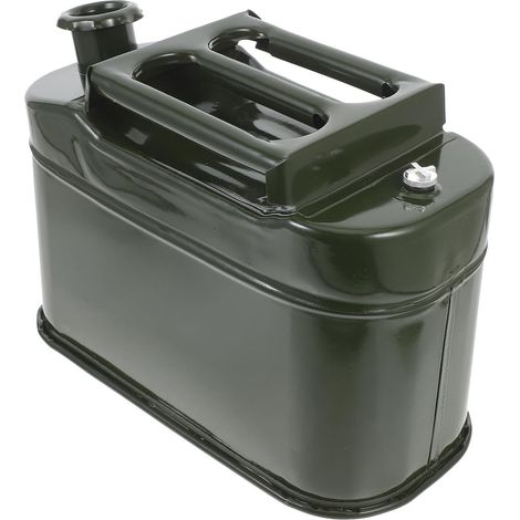Fer Bidon D'essence Vert Réservoir de Secours, Portable 5l (1/5)