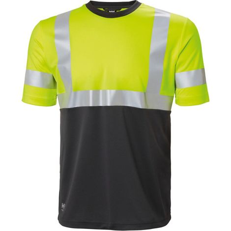 T-shirt di segnalazione Addvis. GIALLO. Gr.S
