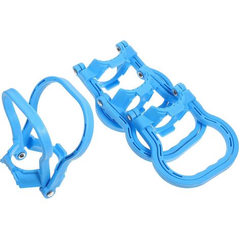 Lot de 4 supports pour seaux d'eau avec poignées – Porte-bouteilles facile à utiliser à la maison ou au bureau (1/5)