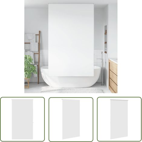 vidaXL Store enrouleur de douche 140x240 cm largeur du tissu 136 cm (1/5)