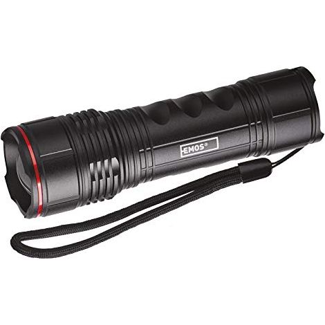 Lampada portatile emos metal torch 500 lm impermeabile (1/4)
