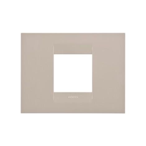 PLAQUE GEO 2P CHANVRE GEWISS GW16402TC