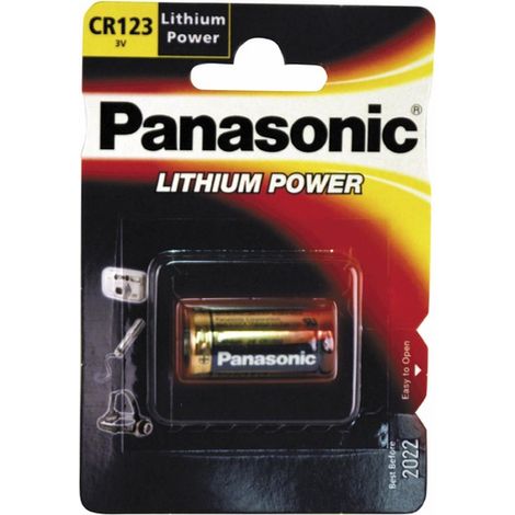 Pile lithium type CR123A 3V - DIFF