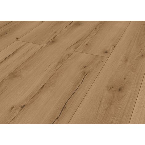 Classen Designboden HydroClick 128,5 x 19,2 cm 9 mm Wildeiche Laminat (1/3)