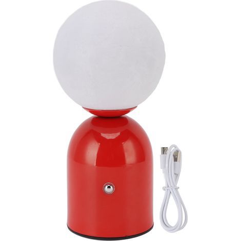3D Moonlight, stepless dimming, touch control, 3 colors, night mode, USB rechargeable (1/5)