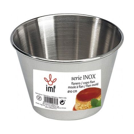IMF Flanero Liso Inox 6x4cm R0730