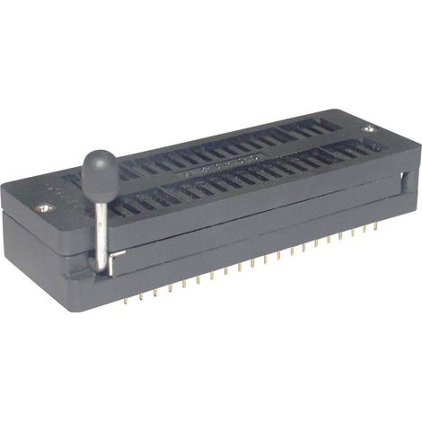 Support de circuits intégrés à force d'insertion nulle ZIF40GB 15.24 mm Nombre de pôles: 40 1 pc(s) (1/3)