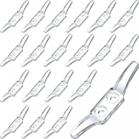 20 PièCes Cordon Aveugle Taquet de SéCurité Aveugle Corde Taquet FenêTre Cordon Taquet pour Bureau à Domicile Stores Rideaux Rideaux Pare-Soleil Cordes (1/5)