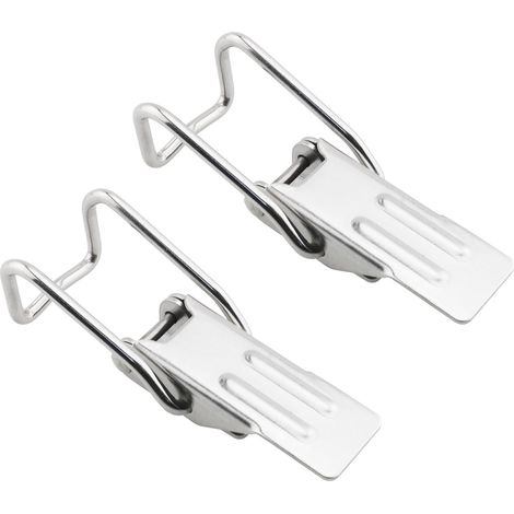 Linguette/fermi di fissaggio in acciaio inox per aspirapolvere (2 pezzi) – ricambi per aspirapolvere (1/4)