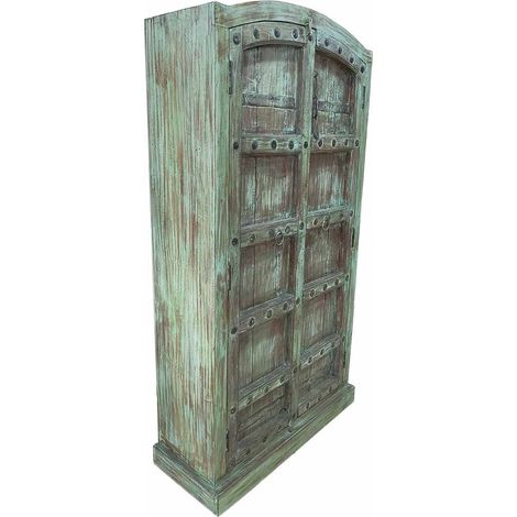 Armario de madera artesanal 90-100x37x170-195h cm (1/5)
