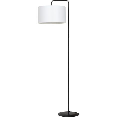 Lampada da terra Emibig TRAPO nero/bianco E27 150cm (1/3)