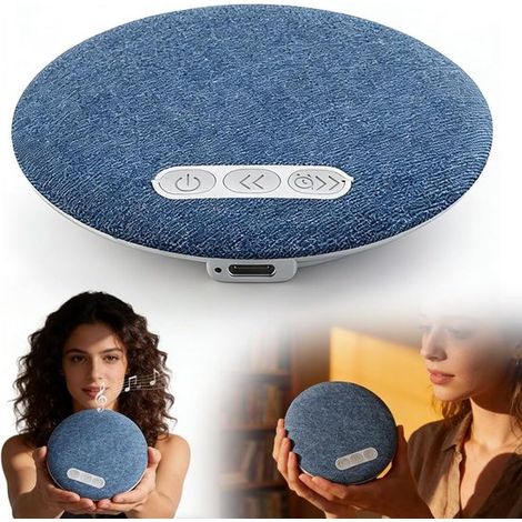 Altavoz de almohada, nuevo mini altavoz de almohada portátil a partir de 2026, altavoz de almohada de conducción ósea con función de temporizador, altavoz de almohada para soporte del sueño. (1/5)
