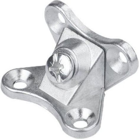 4 supports d'angle amovibles, porte, chaise, étagère, accessoires de table, argent Odipie (1/4)