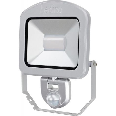 Proiettore a LED con rivelatore 30W4000K argento 30SNI (per 8)