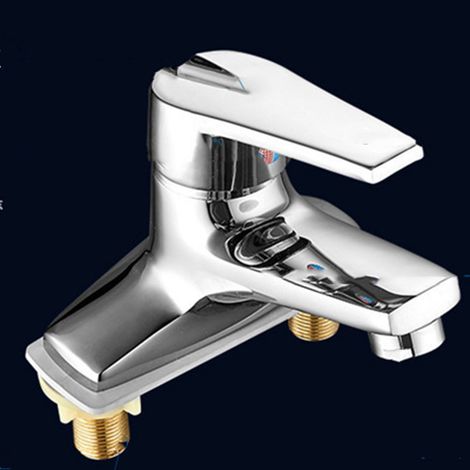 All-copper household bathroom sink faucet with hot and cold water, toilet washbasin and sink dual-use (hot and cold water) -- Mingjia Brass Dual-Unit
