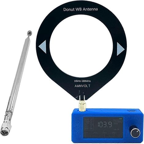 Miniatur-Funkempfänger SI4732 9,9 kHz – 181 MHz + 2 Antennen B