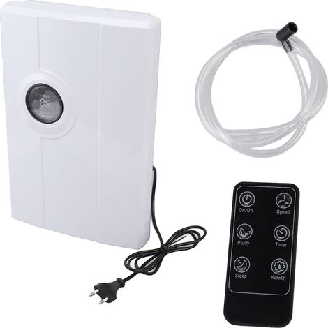 Déshumidificateur compact silencieux 1800 ml avec arrêt automatique, parfait pour chambre, placard ou bureau. Prise UE 220 V. (1/5)