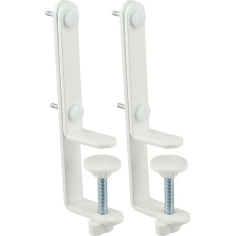 de 2 clips métalliques pour panneaux muraux ou de table de (1/2)