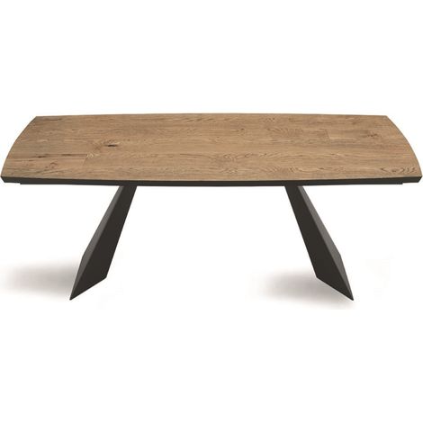 Tavolo fisso 160 cm con piano in Rovere Crudo GILMOUR (1/3)
