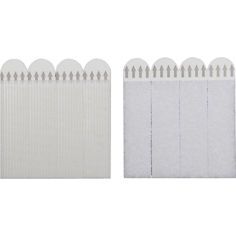 Strips Adhésifs Pour Accrocher Cadres - Velcro Auto-Adhésif 92 x 19 mm - Sans Clous Ni Dégâts Muraux - Pour Cadres Photos Miroirs Affiches - 12 Paires (1/5)