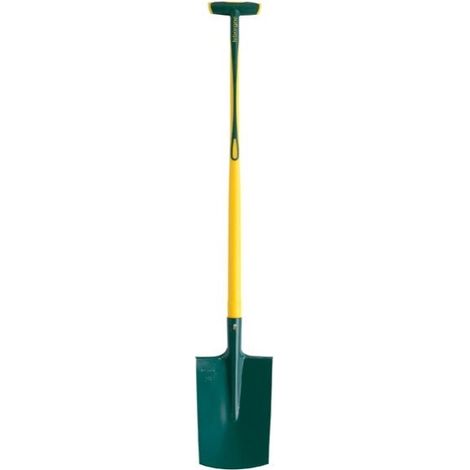 Bêche à rebord (28 cm) - manche béquille Novagrip (90cm) - Leborgne (1/3)