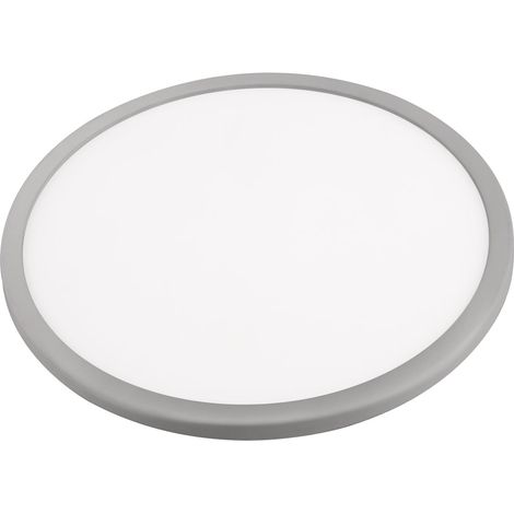 Faretto LED tondo orientabile grigio matel da 15w neutro
