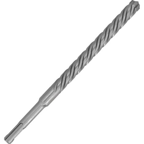 SDS-Plus-Bohrer mit 8 Spezialschneiden für Stahlbeton Ø 12 x 210 mm. Wandbohrer, Fundamentbohrer, Wandbohrer