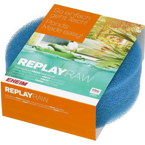 Filtro para acuario eheim replayraw reutilizable filtración biológica