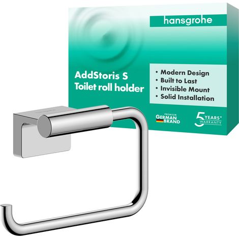 hansgrohe AddStoris S Toilettenpapierhalter, 41788000